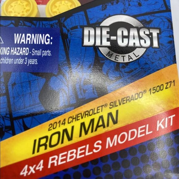 Marvel Diecast Metal Car Model Kit 4x4 Rebels Black Widow Spiderman IronMan - Picture 6 of 10